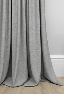 Roslin (Blackout), Lunar Grey - Made to Measure Curtains